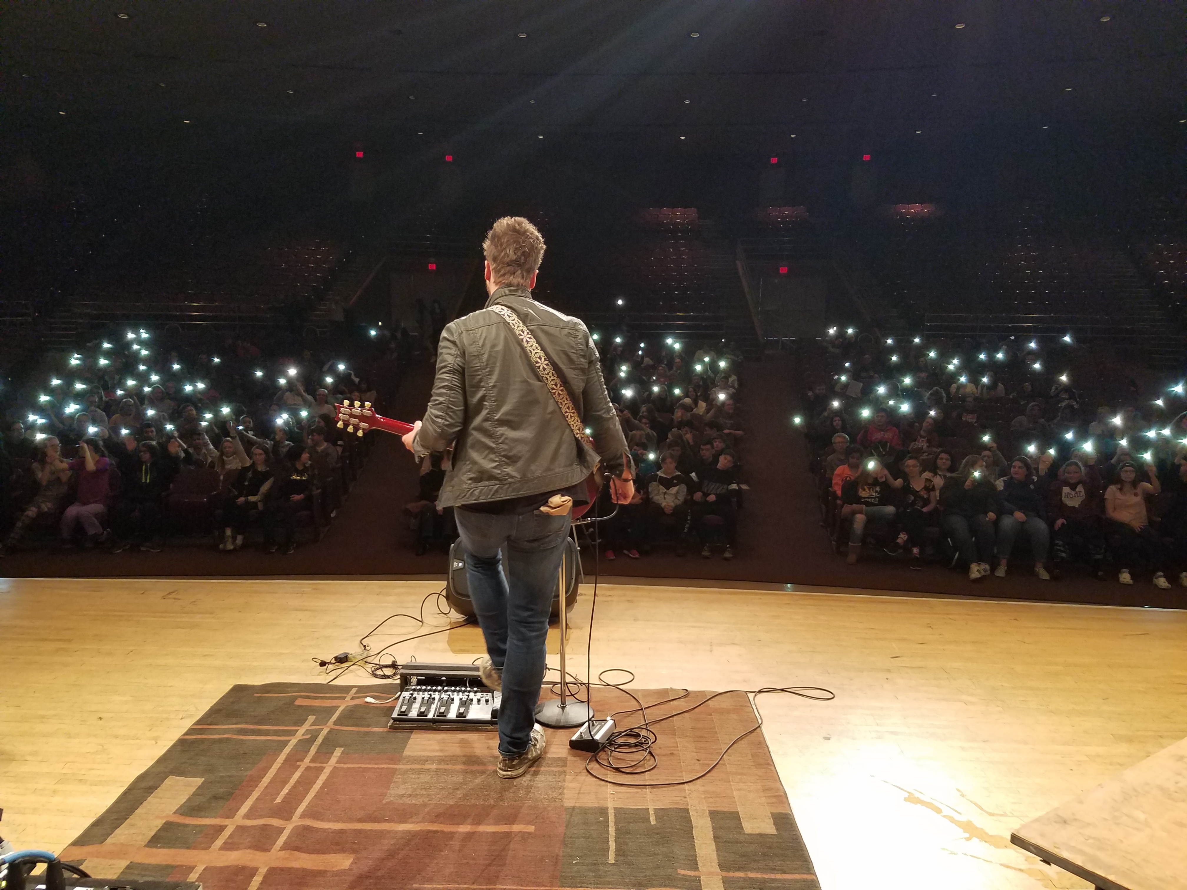 Shane Runion Band Performs for Drug-Free Clubs of America